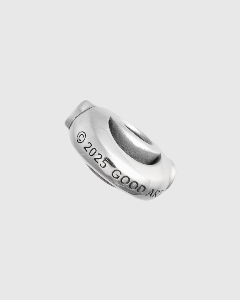 Smiles Ball Chain Necklace 2A in Sterling Silver