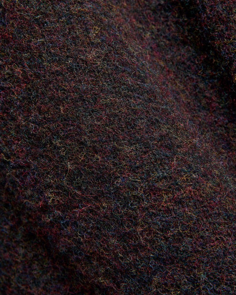 "Creatures of the Howlin' Moon" Wool Knit Cardigan in Wolf