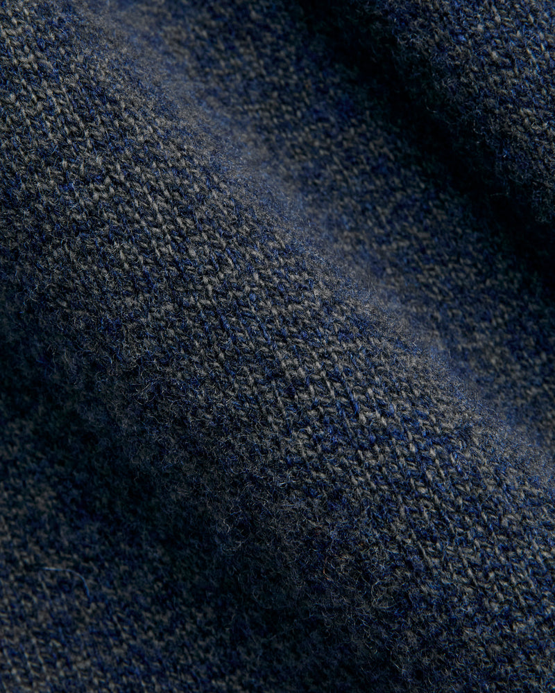 "High Pressure" Wool Zip Cardigan in Cosmo Mix