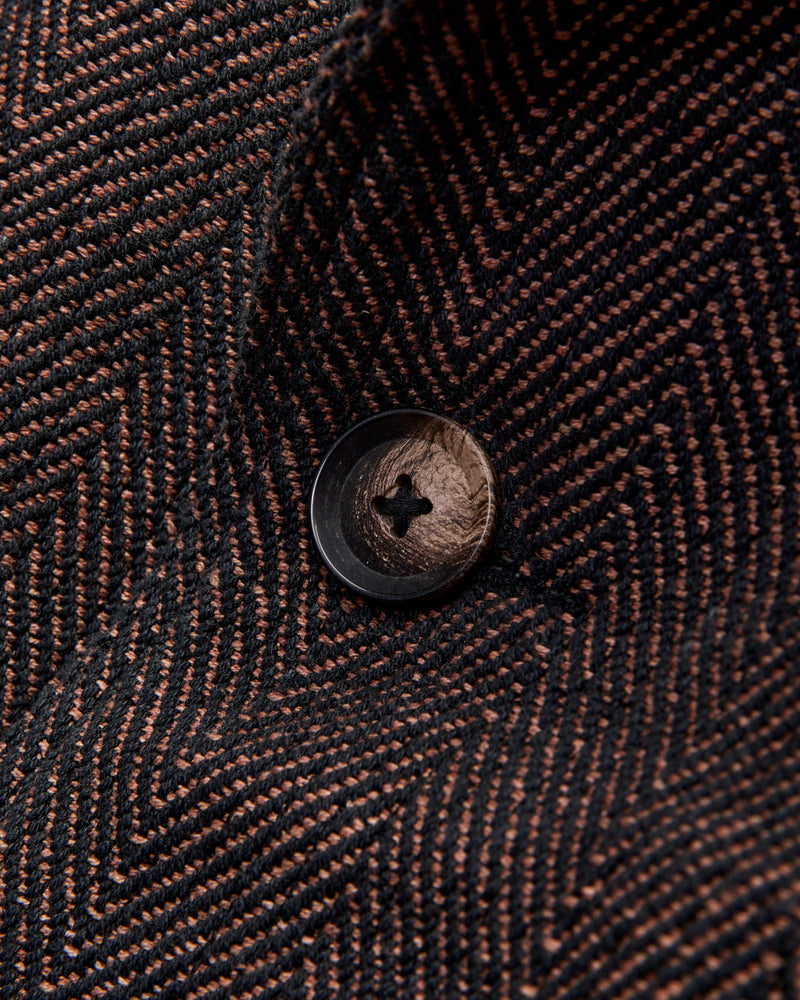 Loft Peacoat in Iron/Cutch Brick