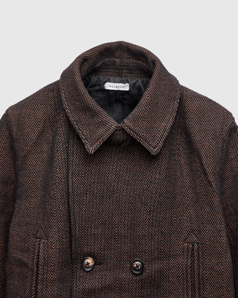 Loft Peacoat in Iron/Cutch Brick