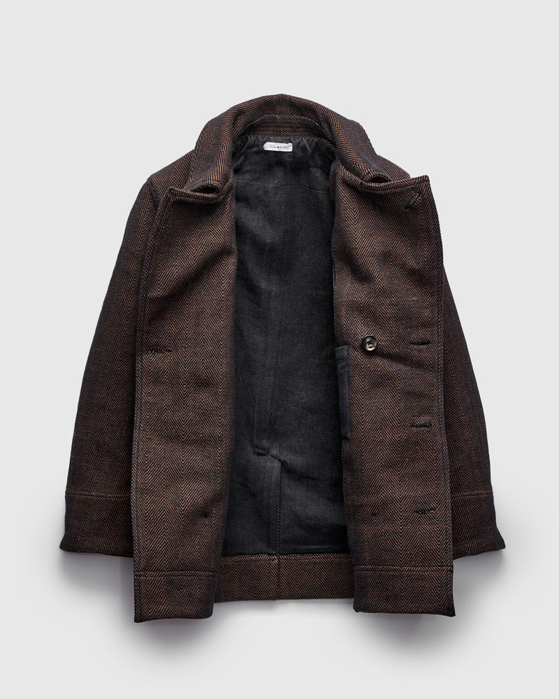 Loft Peacoat in Iron/Cutch Brick