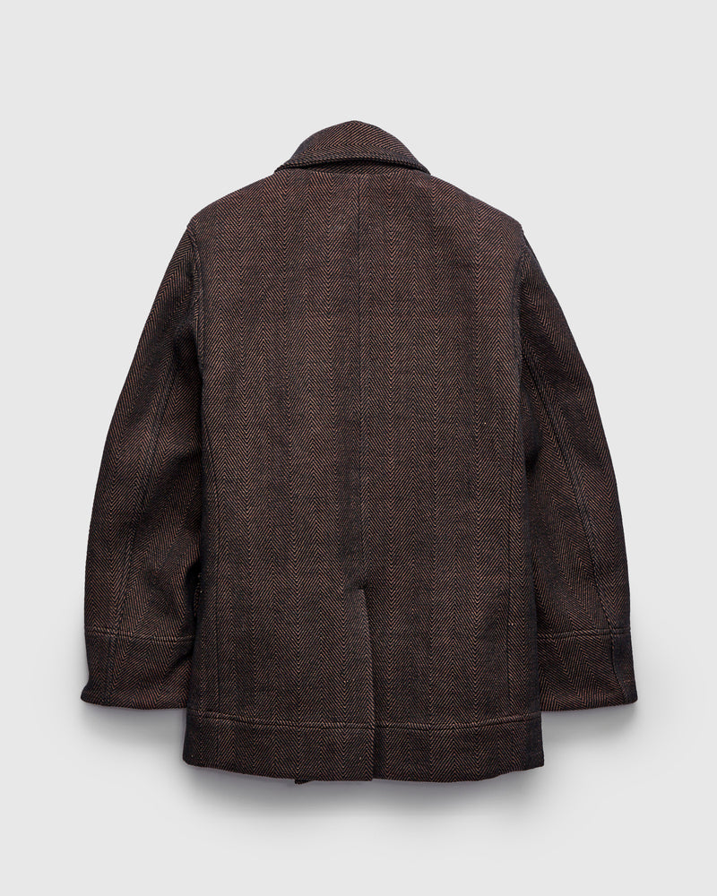 Loft Peacoat in Iron/Cutch Brick