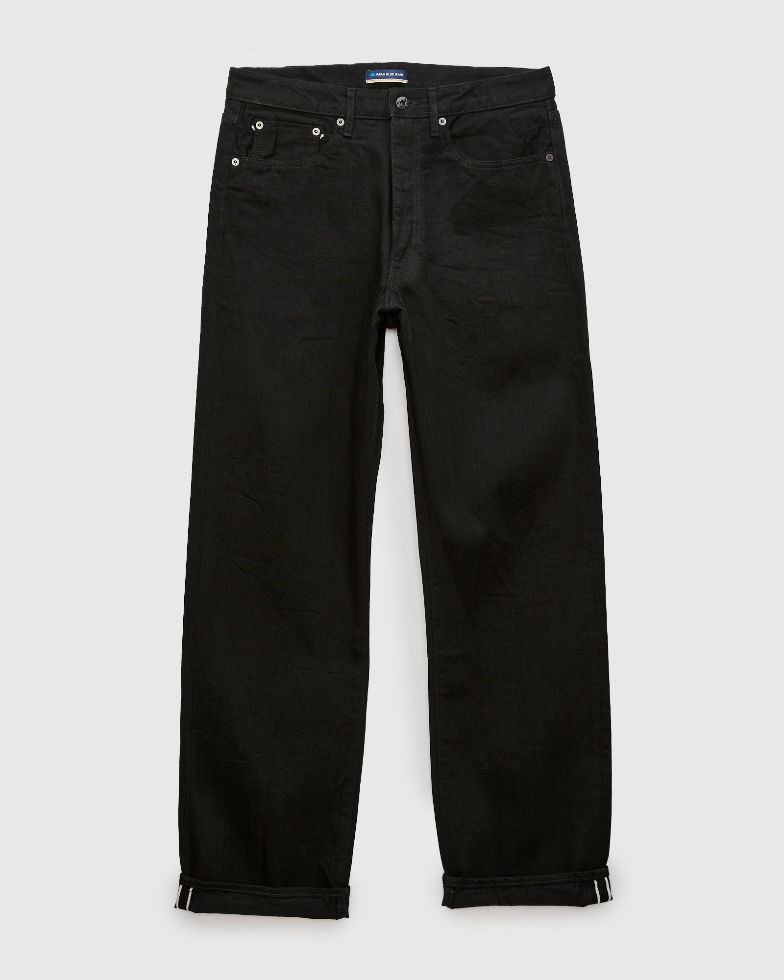 J514 14oz Black Selvedge Denim - Loose Straight Fit – Blue Owl