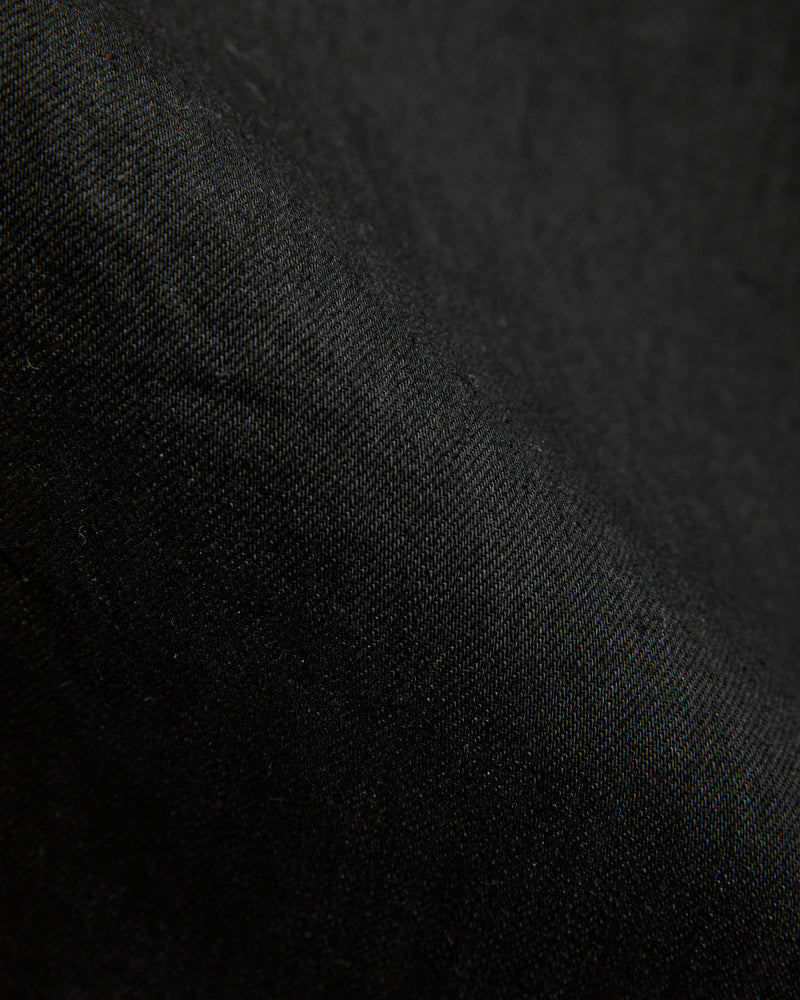 J514 14oz Black Selvedge Denim - Loose Straight Fit