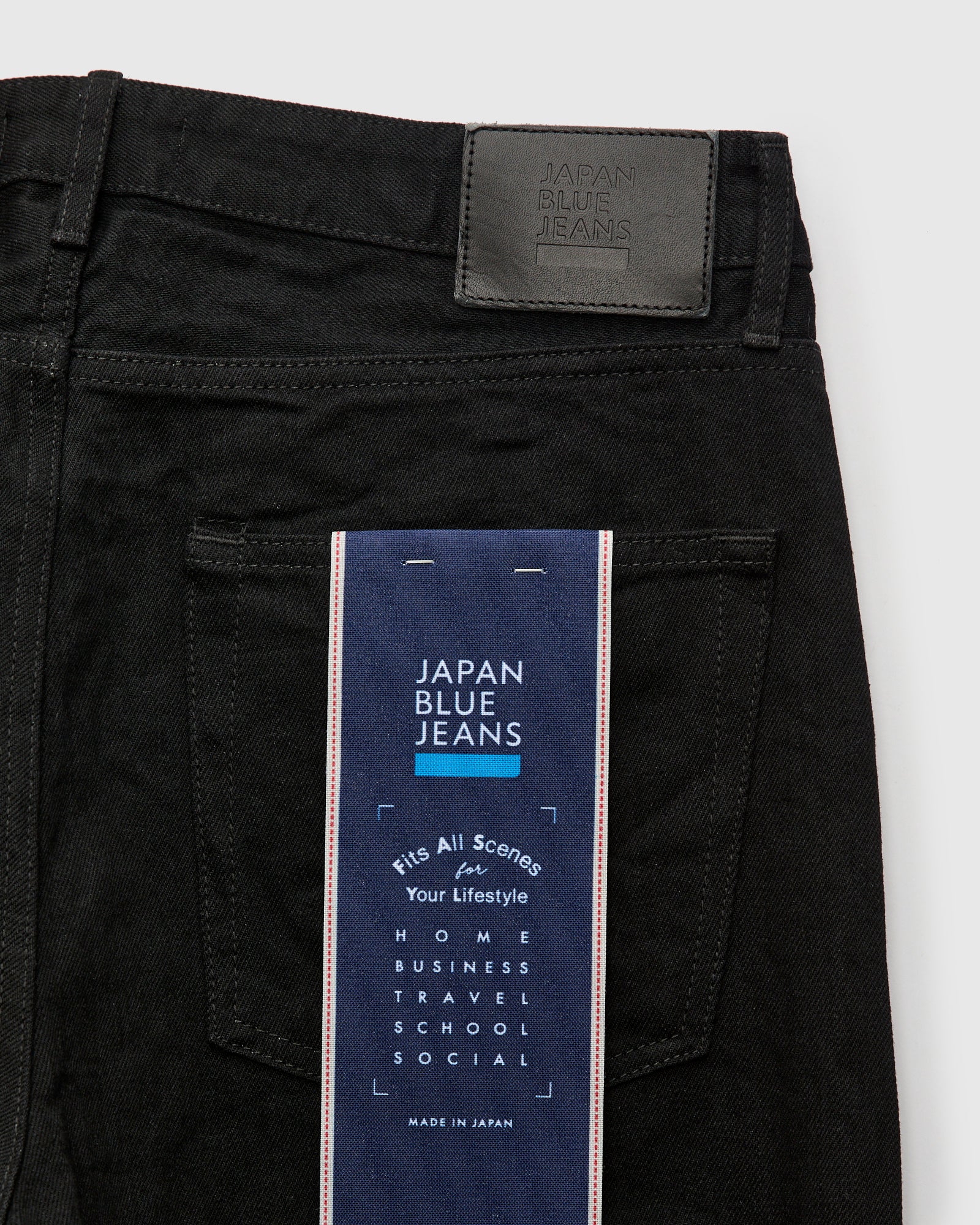J514 14oz Black Selvedge Denim - Loose Straight Fit – Blue Owl