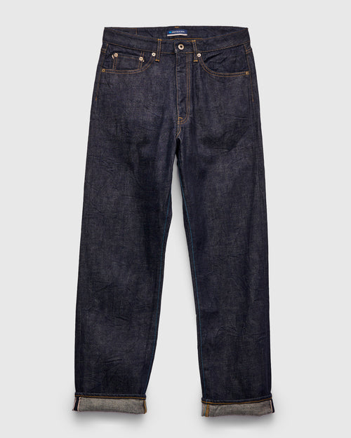 J504 "African Cotton" 12.5oz Indigo Selvedge Denim - Loose Straight Fit