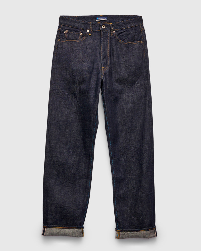 J504 "African Cotton" 12.5oz Indigo Selvedge Denim - Loose Straight Fit
