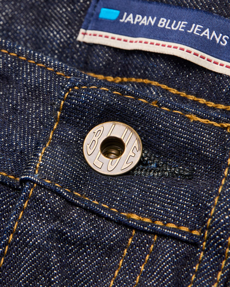 J504 "African Cotton" 12.5oz Indigo Selvedge Denim - Loose Straight Fit