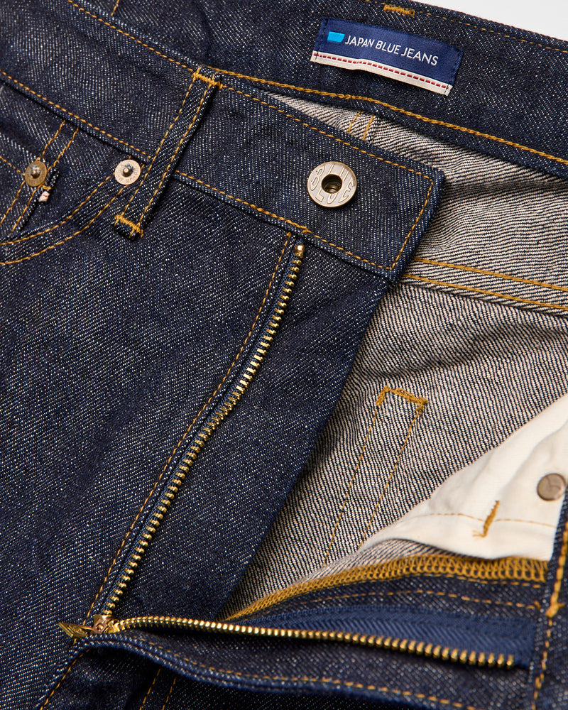 J504 "African Cotton" 12.5oz Indigo Selvedge Denim - Loose Straight Fit