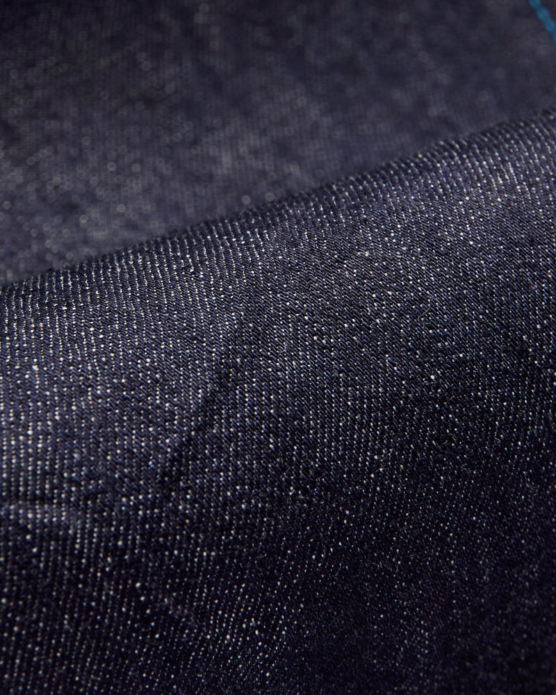 J504 "African Cotton" 12.5oz Indigo Selvedge Denim - Loose Straight Fit