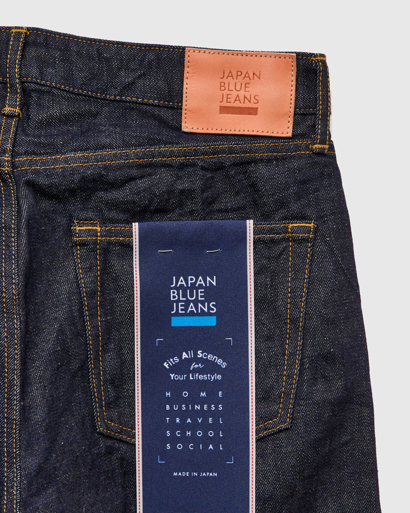 J504 "African Cotton" 12.5oz Indigo Selvedge Denim - Loose Straight Fit