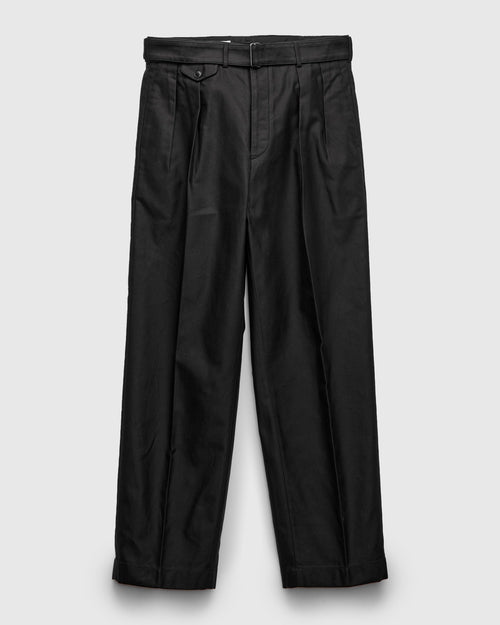 Belted Riviera Pants in Black