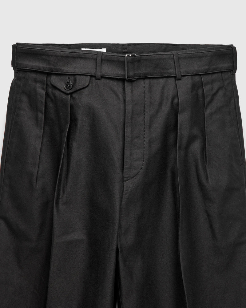 Belted Riviera Pants in Black