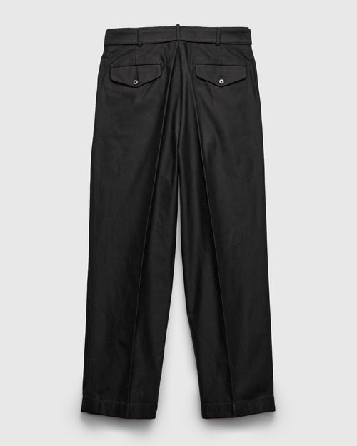 Belted Riviera Pants in Black