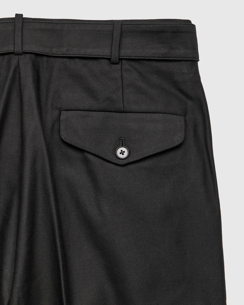 Belted Riviera Pants in Black