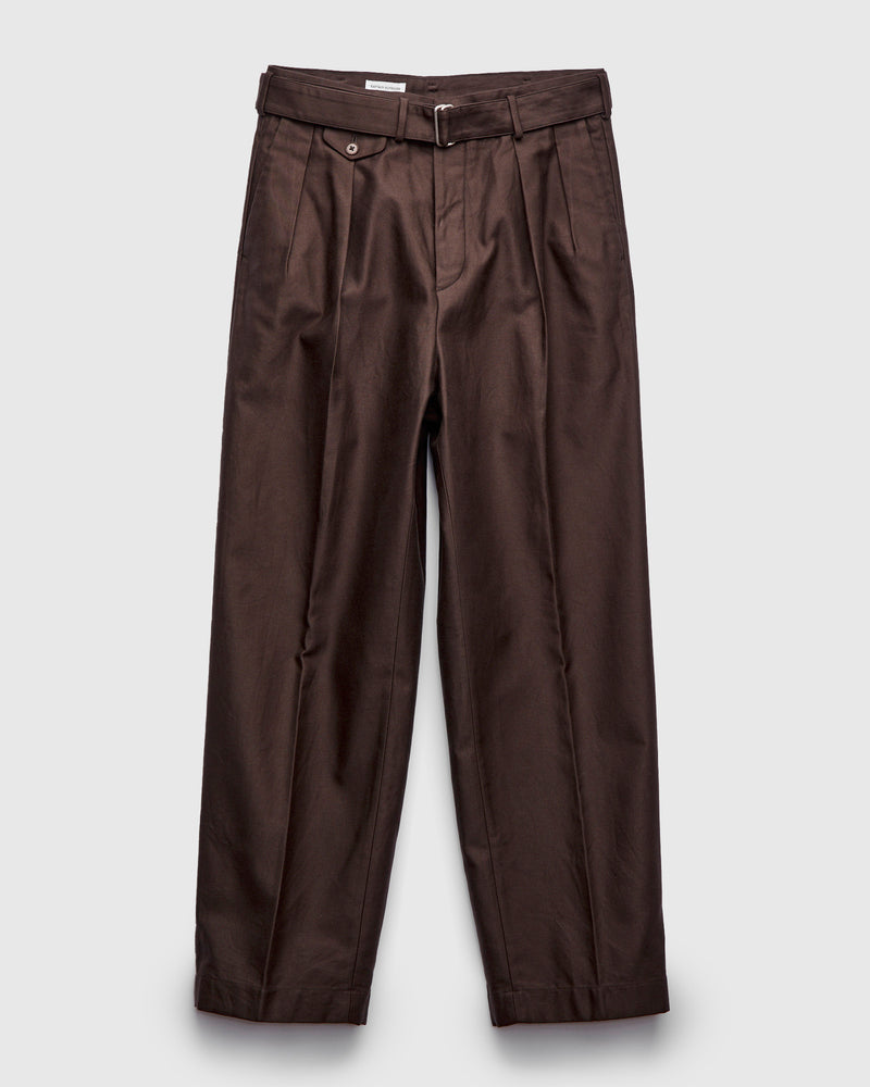 Belted Riviera Pants in Brown