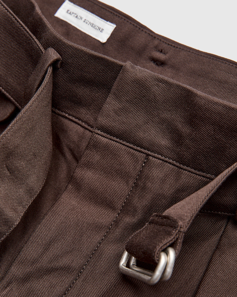 Belted Riviera Pants in Brown