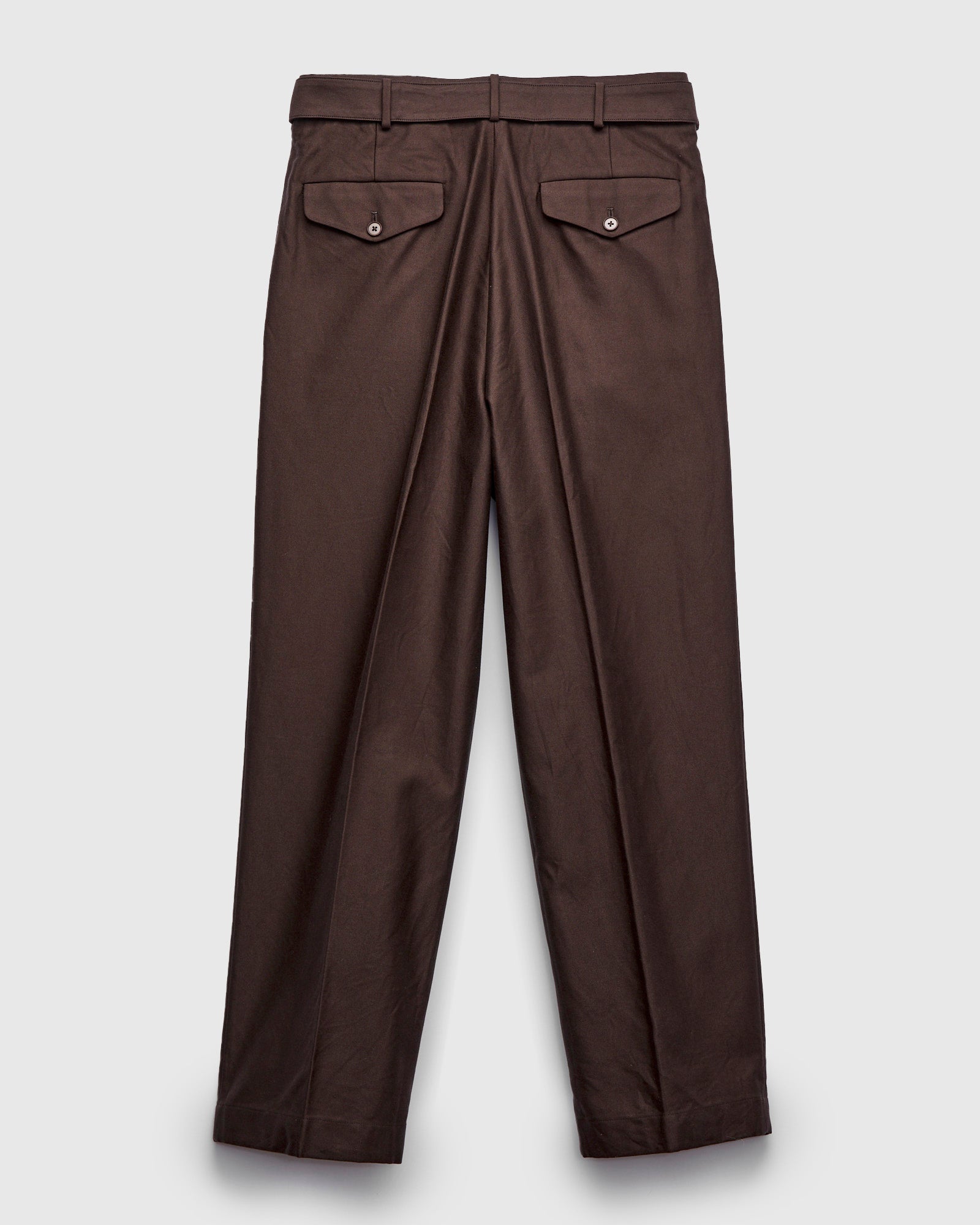 パンツ KAPTAN SUNSHINE Belted Riviera Pants Belted Riviera Pants in Brown – Blue Owl Workshop