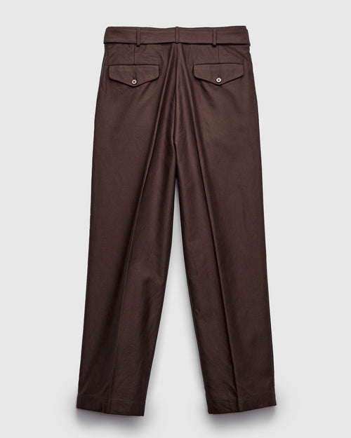Belted Riviera Pants in Brown
