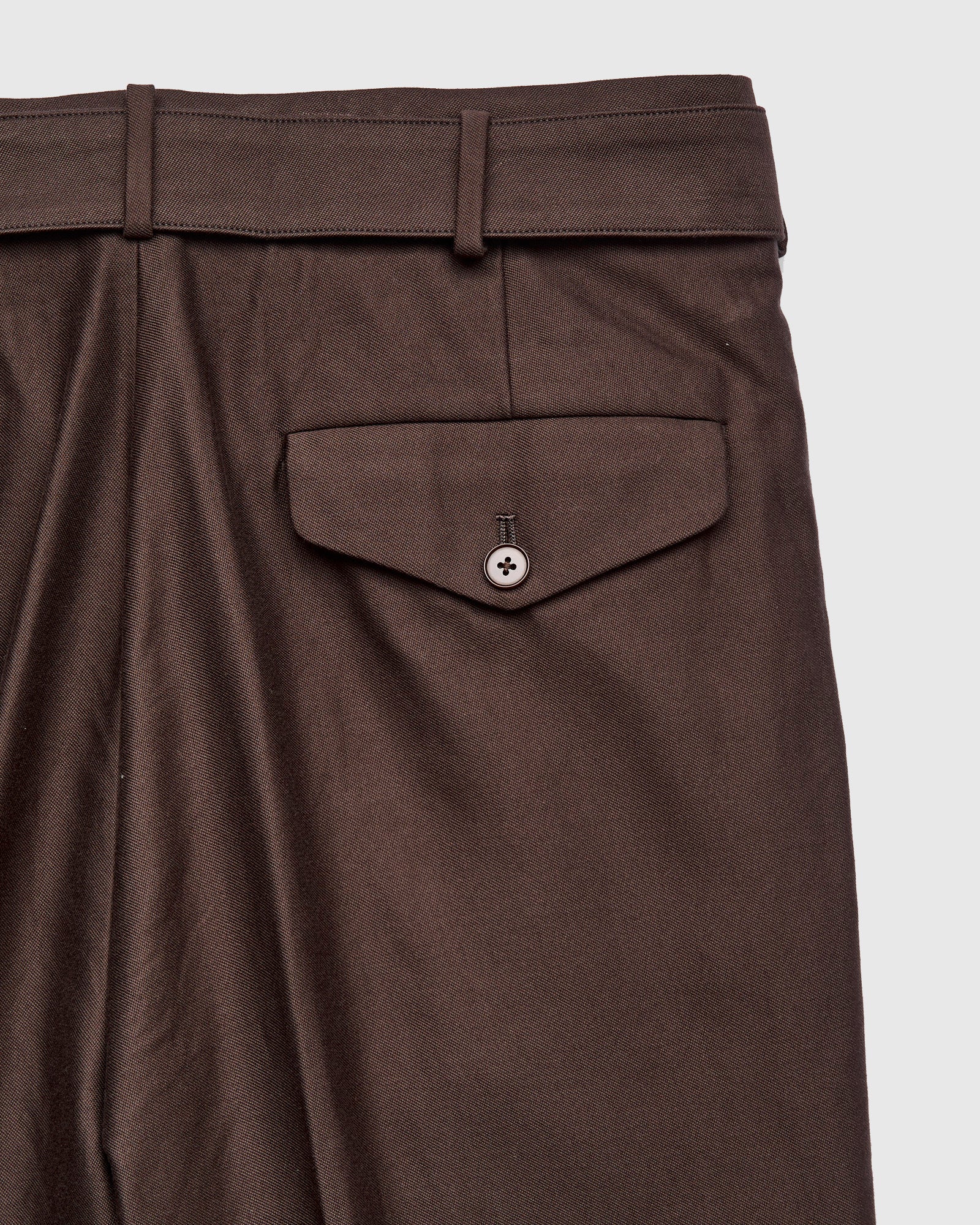 Belted Riviera Pants in Brown – Blue Owl Workshop