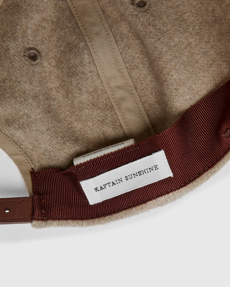 Cashmere BB Cap in Top Beige