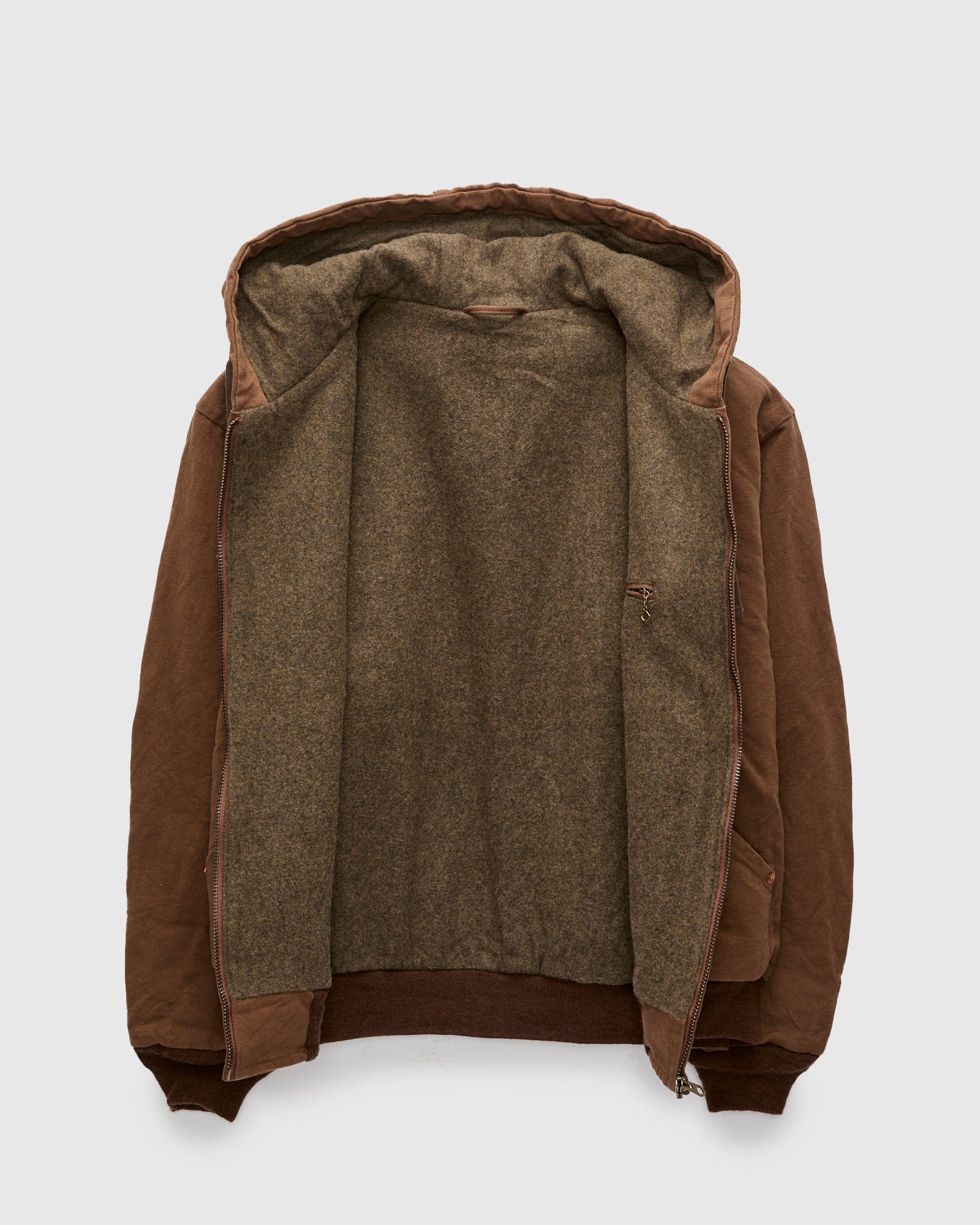 Cotton Hemp Hoody Jacket in Kakishibu – Blue Owl Workshop