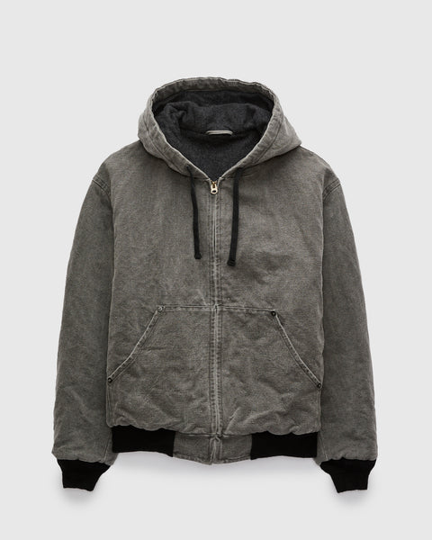 Cotton Hemp Hoody Jacket in Sumi – Blue Owl Workshop