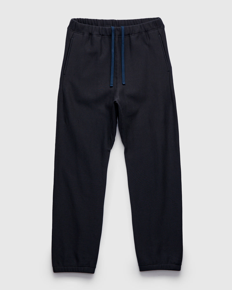 Suvin Cotton Sweatpants in Dark Navy
