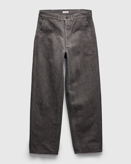 Cotton Hemp Painter Pants in Sumi