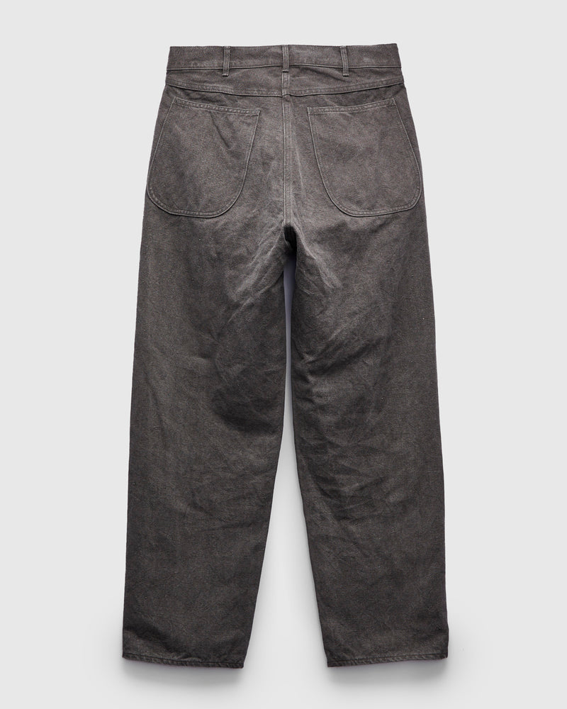 Cotton Hemp Painter Pants in Sumi
