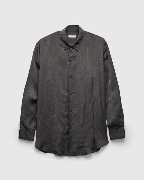Cupra Button-Up Shirt Charcoal Stripe
