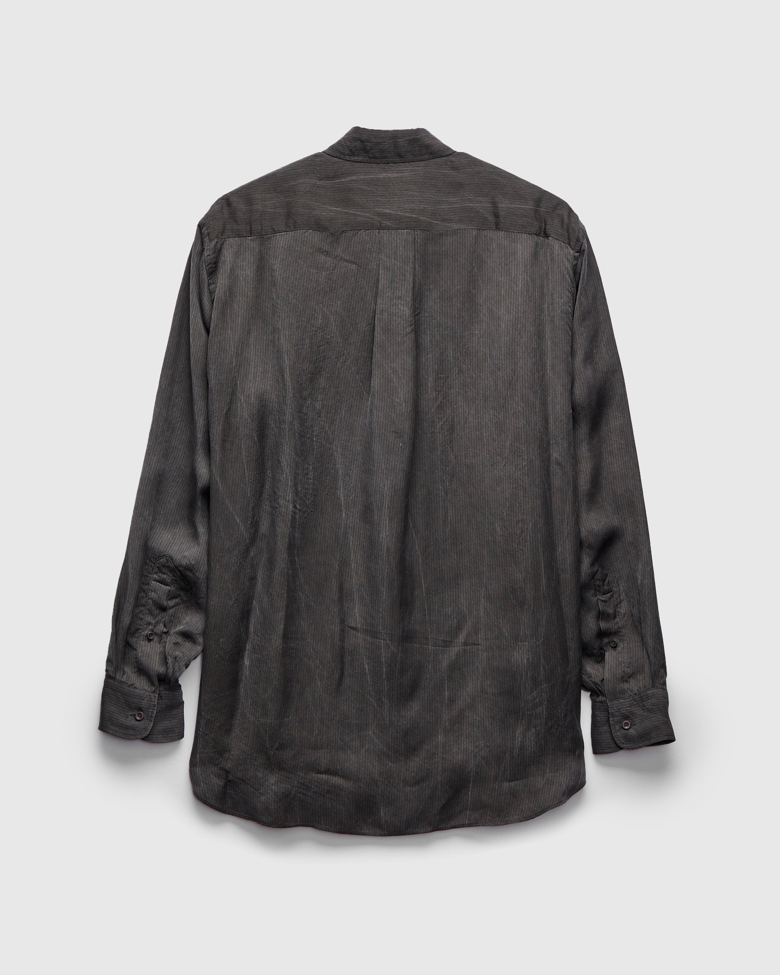 Cupra Button-Up Shirt Charcoal Stripe – Blue Owl Workshop