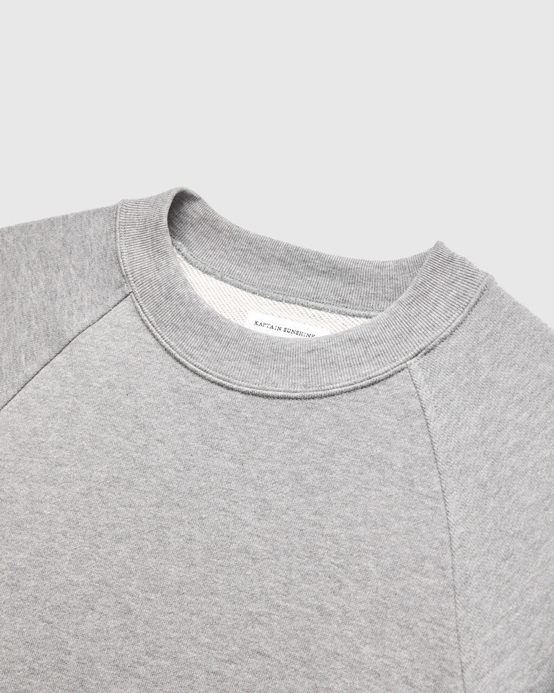 Suvin Crewneck Pullover in Feather Grey