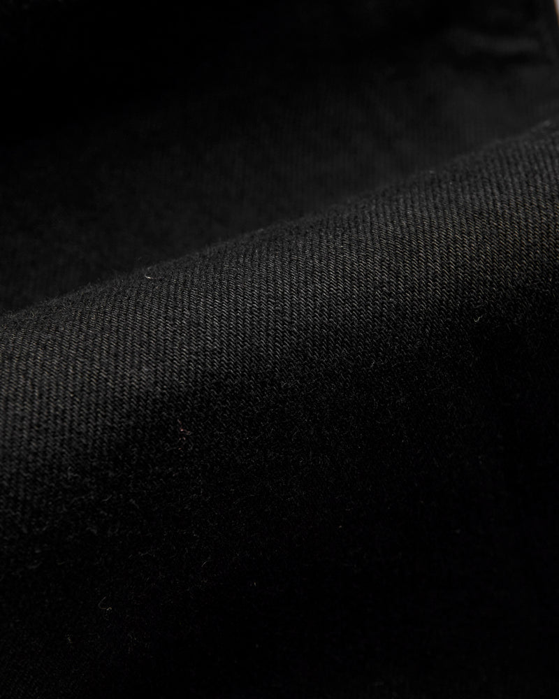 MMJE6401 "Kyoto Montsuki" 15oz Black Selvedge Denim - Straight Fit