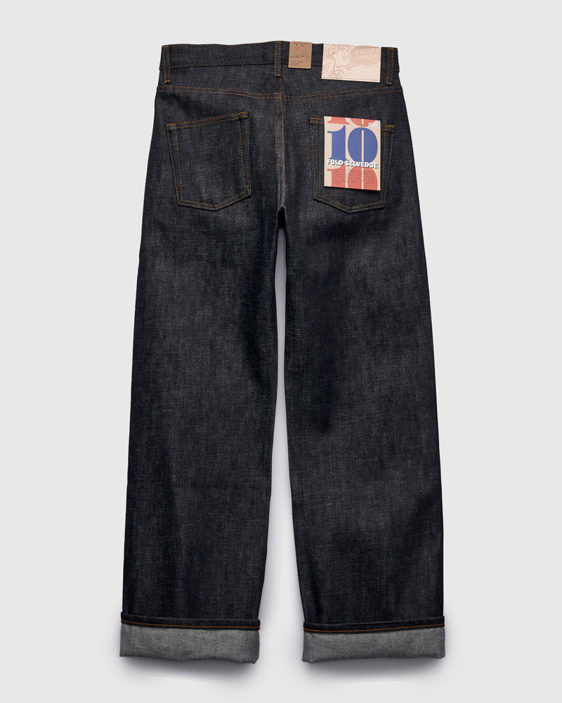 "10 Fold Selvedge" 14oz Selvedge Denim - Strong Guy Fit