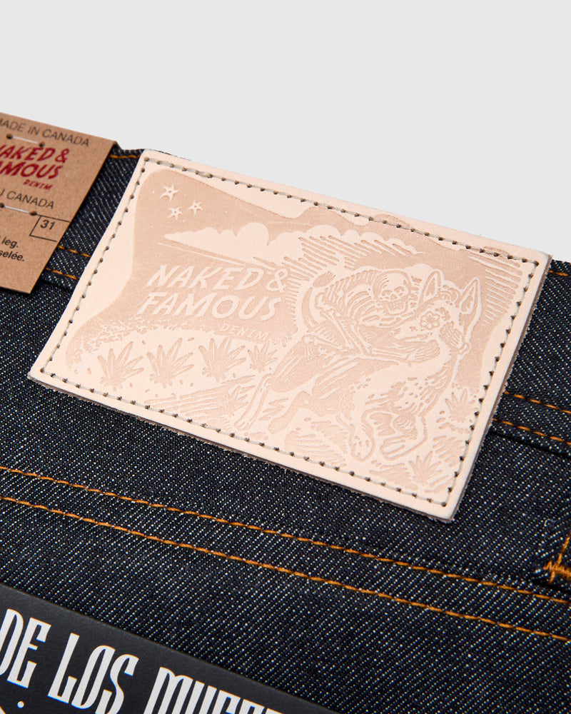 "Dia De Los Muertos Selvedge" 12.5oz Selvedge Denim - Weird Guy Fit