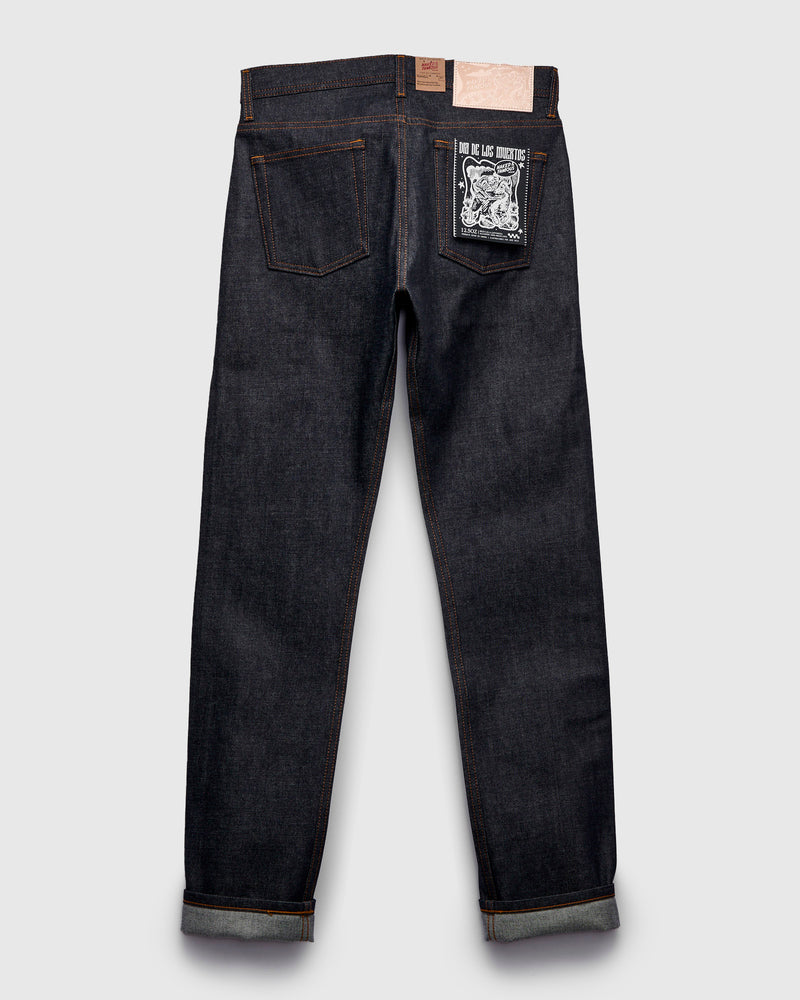 "Dia De Los Muertos Selvedge" 12.5oz Selvedge Denim - Weird Guy Fit