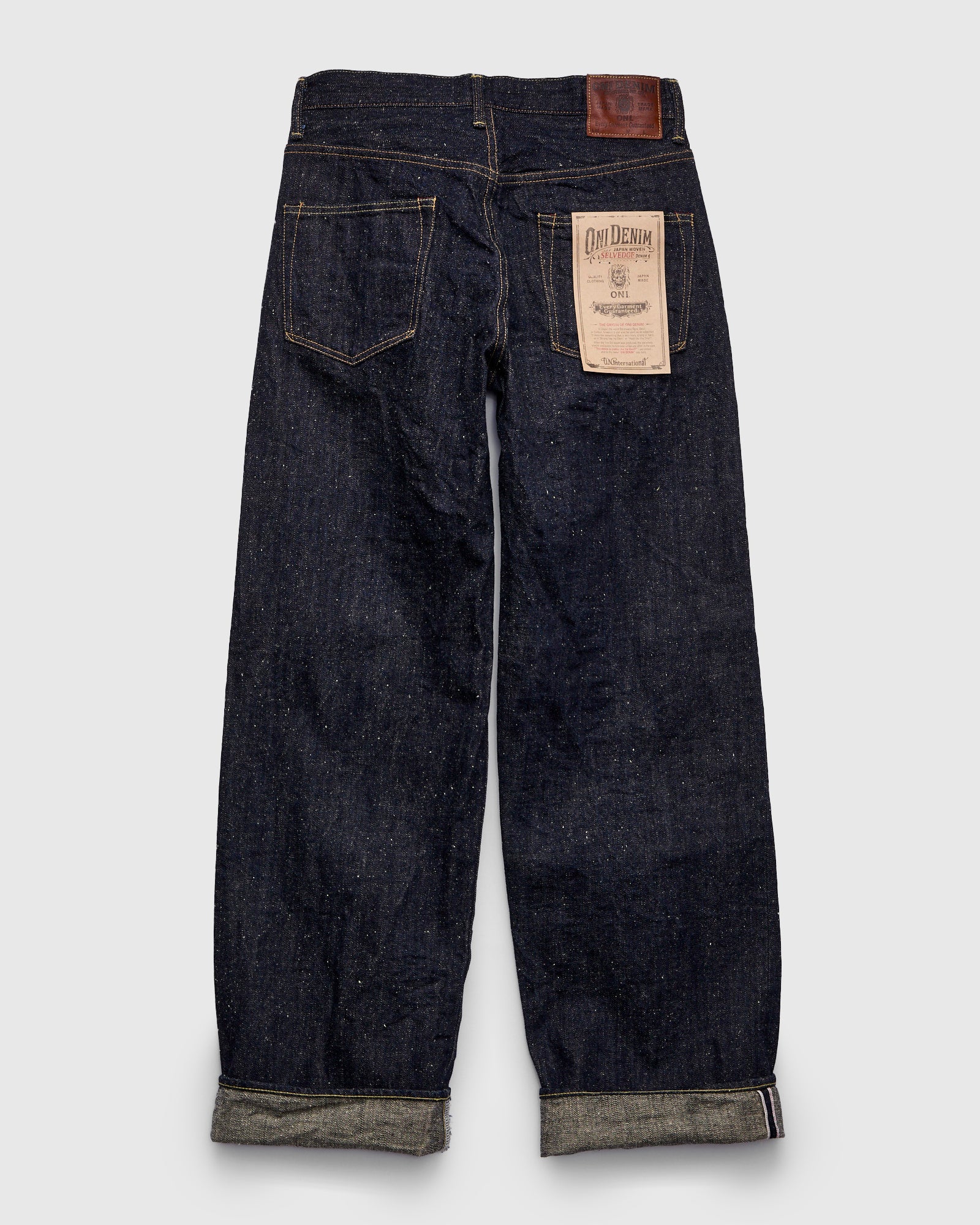 222-NEP 13.7oz Selvedge Denim - Super Wide Straight Fit – Blue Owl