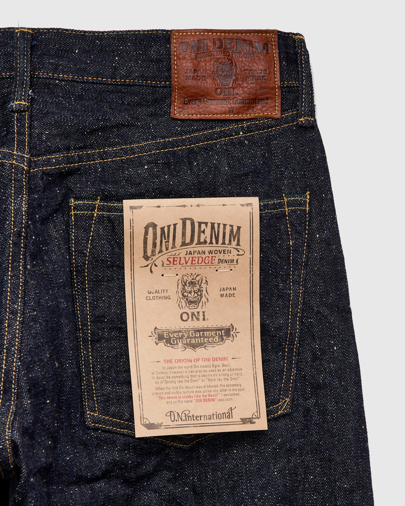 288-NEP 13.7oz Selvedge Denim - Classic Straight Fit – Blue Owl