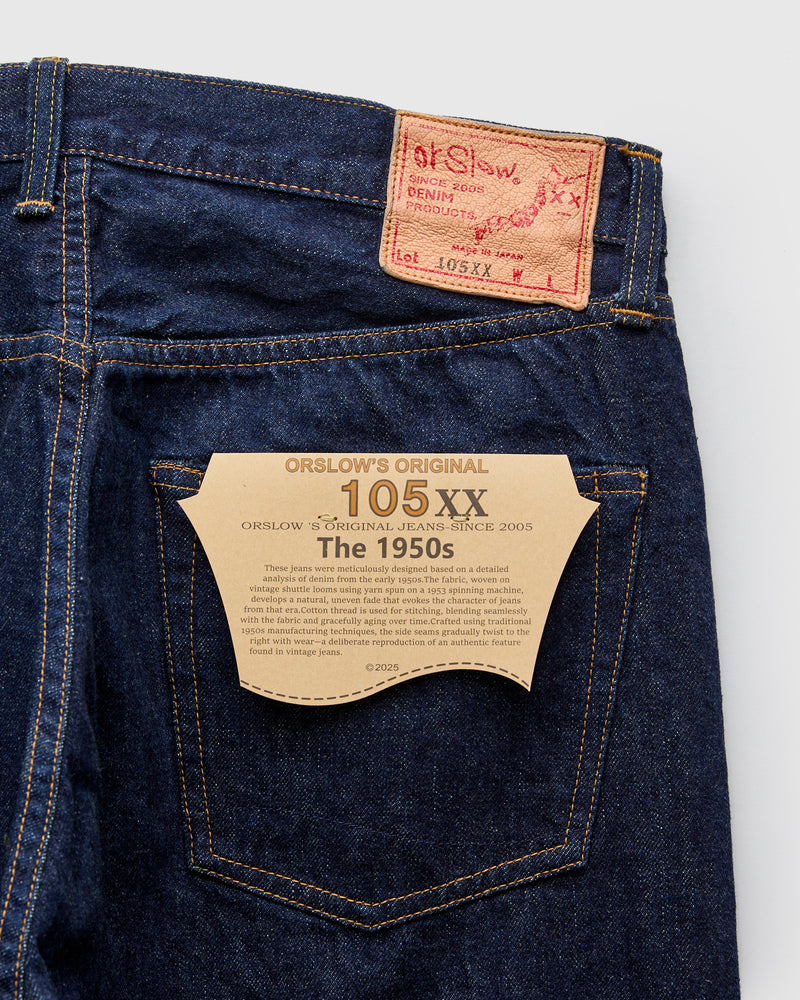 "The 1950s" 105XX 13.7oz Selvedge Denim - Standard Fit