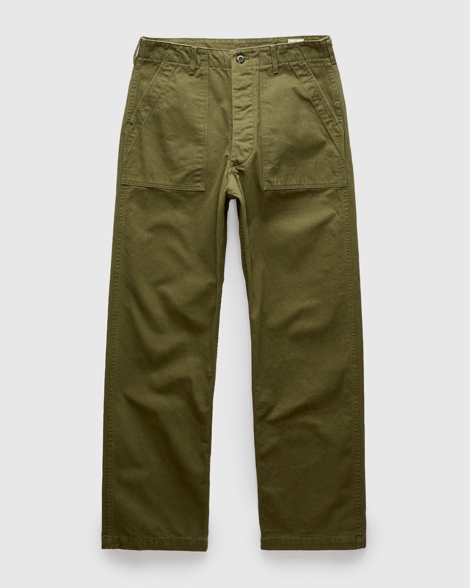 Herringbone Vintage Fit Fatigue Pants in Army – Blue Owl