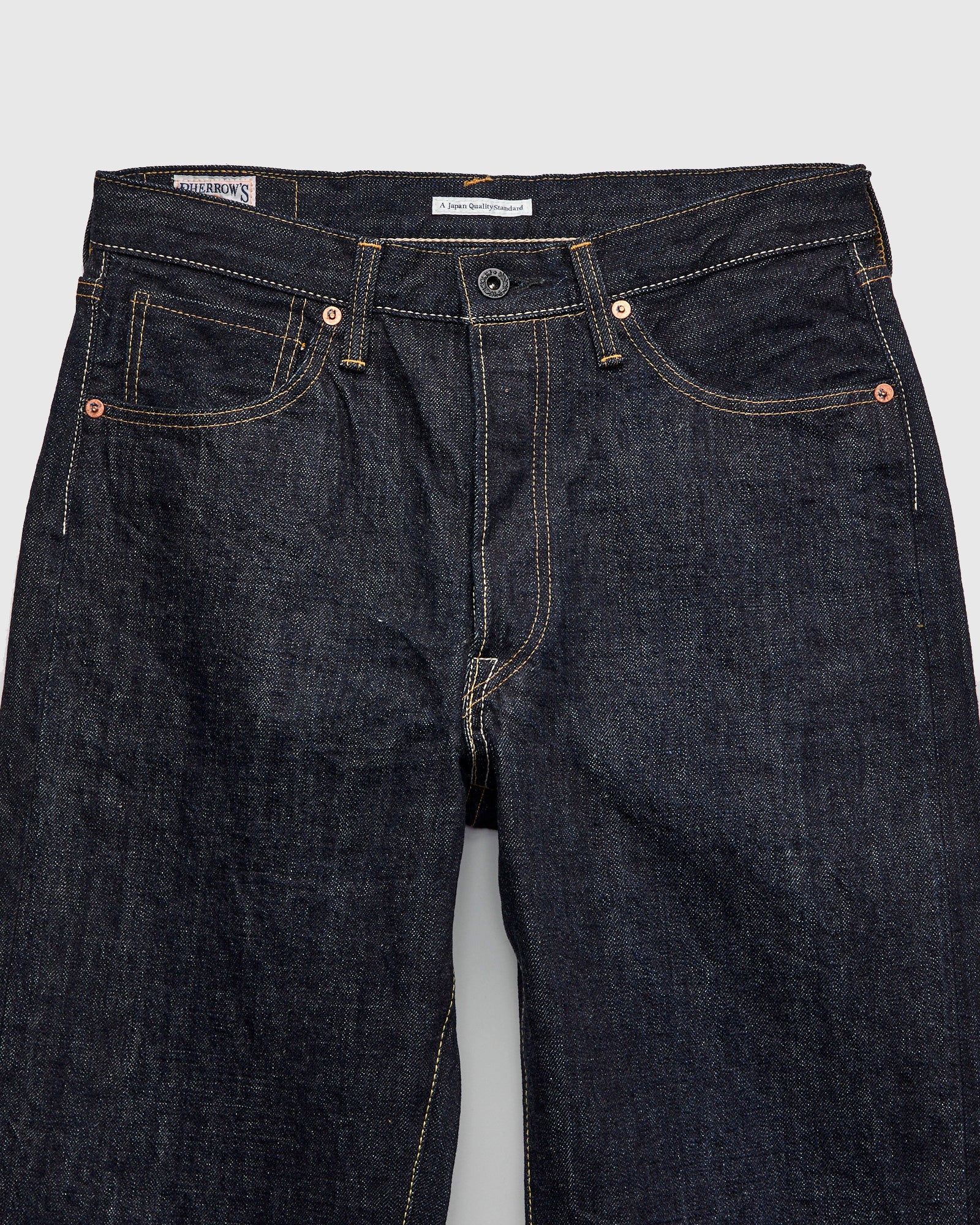 451SW 13.5oz Selvedge Denim - Wide Straight Fit – Blue Owl Workshop