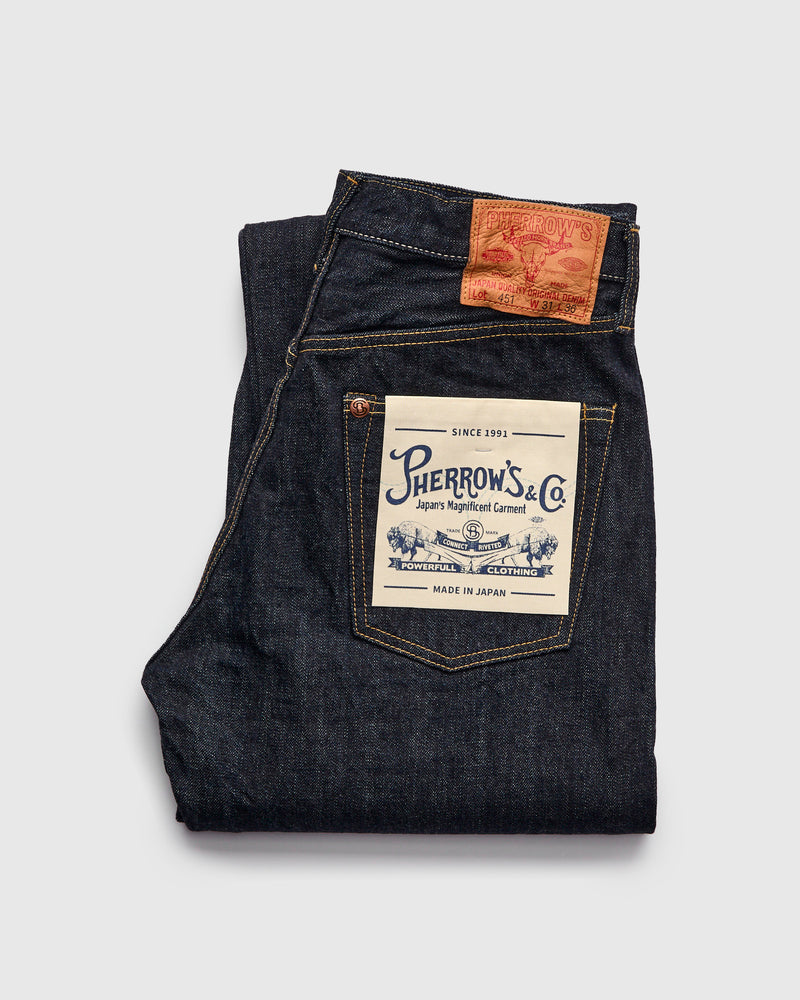 451SW 13.5oz Selvedge Denim - Wide Straight Fit