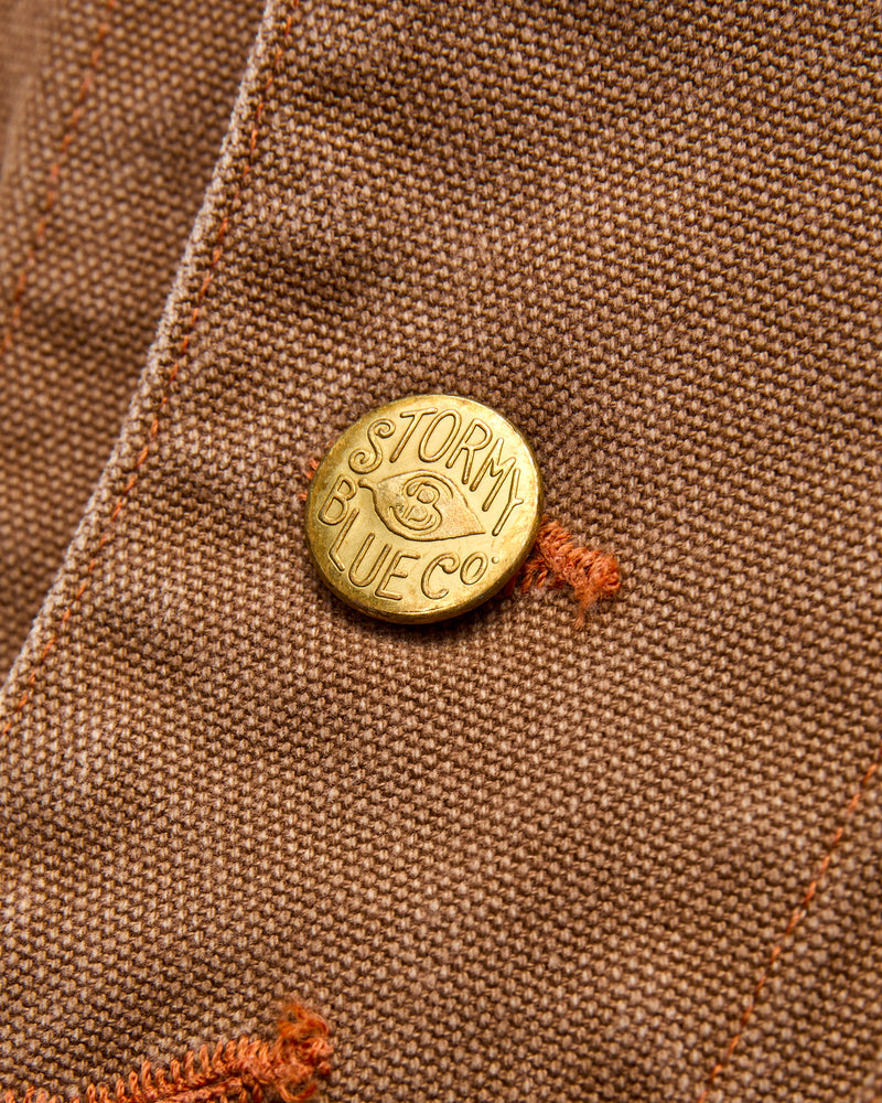 Duck Canvas Chore Coat in Brown