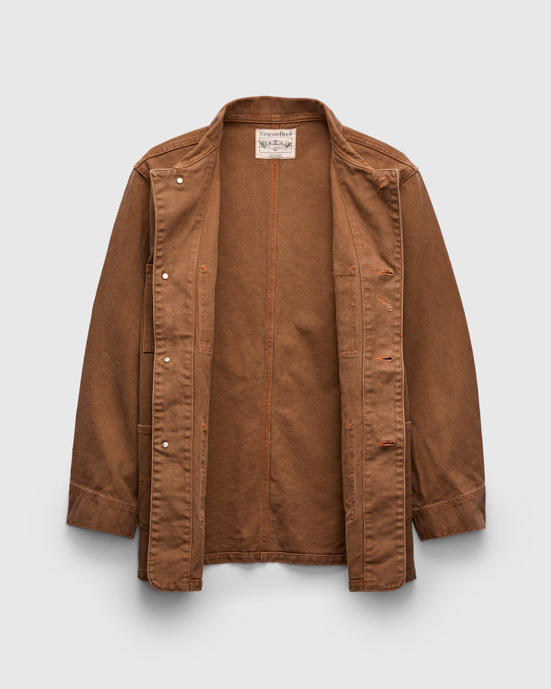 Duck Canvas Chore Coat in Brown