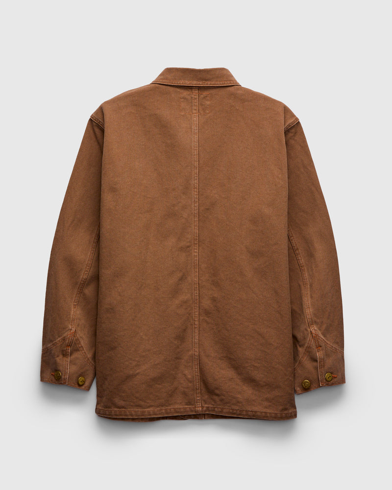 Duck Canvas Chore Coat in Brown