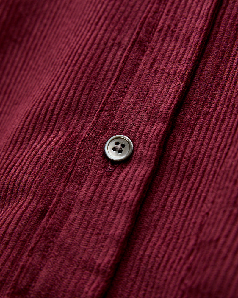 Lobo 2 Button-Up Shirt in Bordeaux