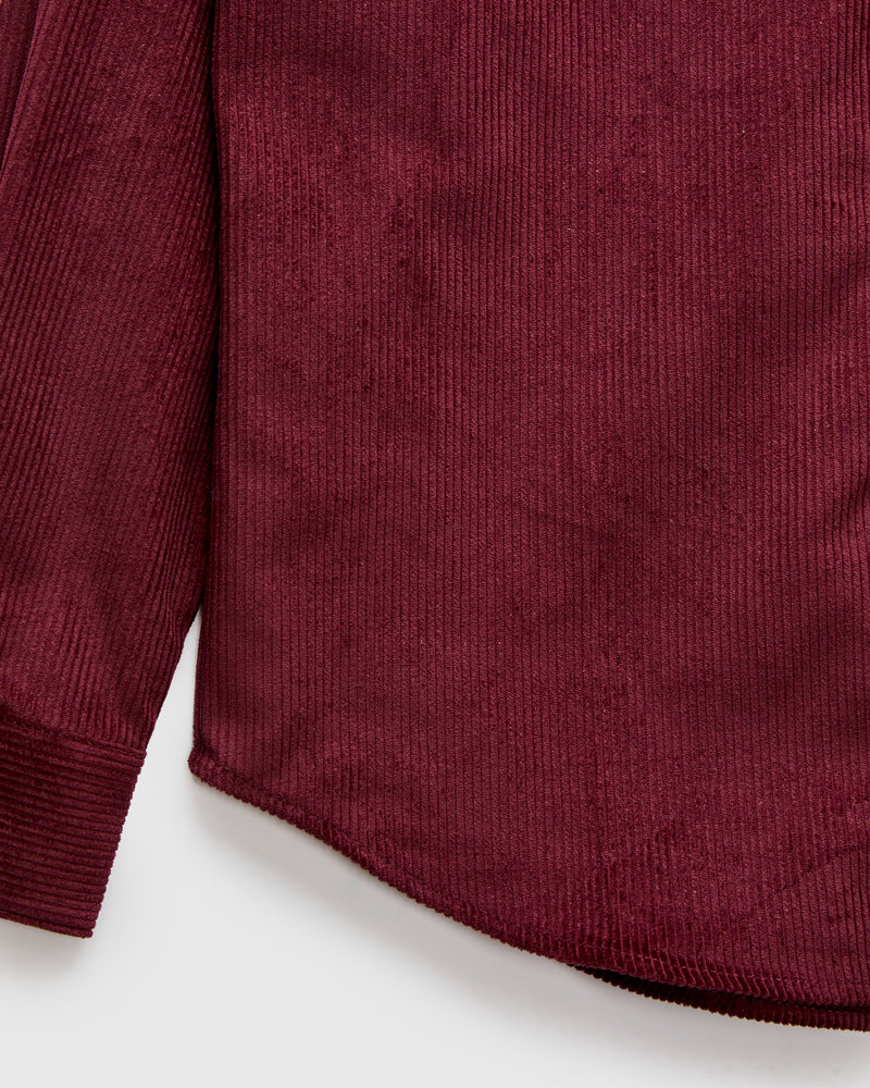 Lobo 2 Button-Up Shirt in Bordeaux