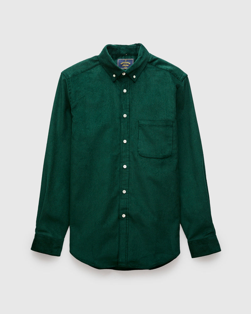 Lobo 2 Button-Up Shirt in Green